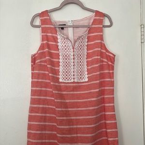 Talbots Linen Blend Dress Sz. 14